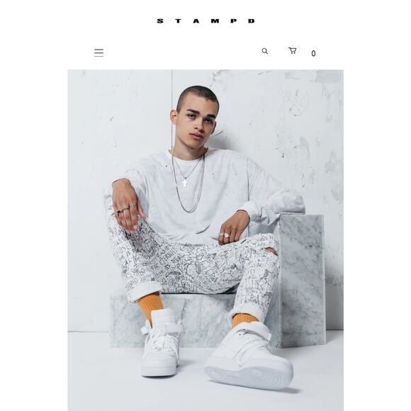 Rare Stampd Collectable Jeans S34  The Mummy Universal Studios Collab Pop Art - Picture 1 of 16